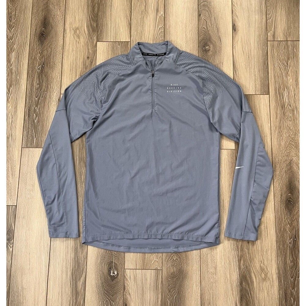 Nike Runnning Division Dri-Fit Flash Element 1/2 Zip Pullover DD6028 Men's Small